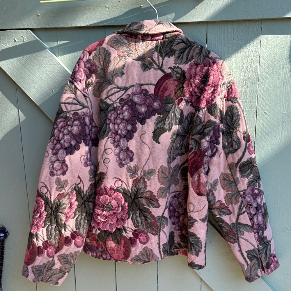 Vintage Carol Anderson Tapestry Jacket - M/L - Picture 4 of 9